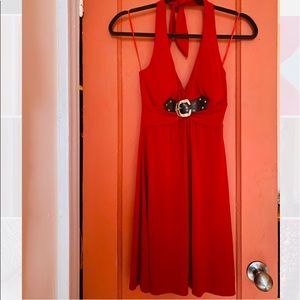 Cache evening red dress
